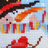 Cross stitch patterns for Christmas and the Winter Season, designed by Barbara Ana