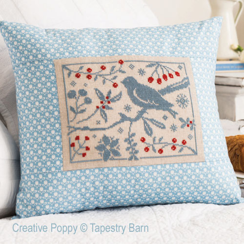 Tapestry Barn - Birds and berries (cross stitch chart)