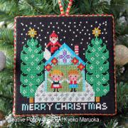 Gera! by Kyoko Maruoka - Christmas Ornaments (cross stitch pattern)